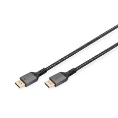 Kabel połączeniowy PREMIUM DisplayPort 1.4 8K60Hz UHD DP/DP M/M czarny 2m DB-340201-020-S
