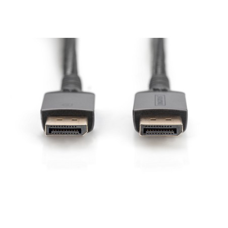 Kabel połączeniowy PREMIUM DisplayPort 1.4 8K60Hz UHD DP/DP M/M czarny 2m DB-340201-020-S
