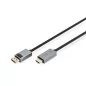 Kabel adapter PREMIUM DisplayPort - HDMI 4K 30Hz DP/HDMI M/M 1.8m DB-340202-018-S