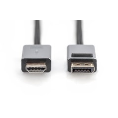 Kabel adapter PREMIUM DisplayPort - HDMI 4K 30Hz DP/HDMI M/M 3m DB-340202-030-S