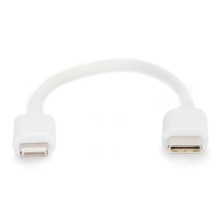Kabel do transmisji danych/ładowania USB-C/Lightning MFI 0,15m biały DB-600109-001-W