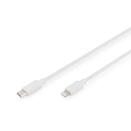 Kabel do transmisji danych/ładowania USB-C/Lightning MFI 2m biały DB-600109-020-W