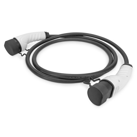 Kabel do ładowania pojazdów elektrycznych, Typ2-Typ2, trójfazowy 415V, 16A, 5m