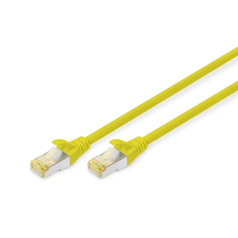 Kabel krosowy (patch cord) RJ45-RJ45, kat.6A, S/FTP, AWG 26/7, LSOH, 2m, żółty DK-1644-A-020/Y