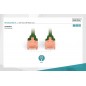 patch cord RJ45/RJ45 U/UTP kat. 6 2,0m AWG 26/7 PVC zielony DK-1612-020/G Digitus Professional