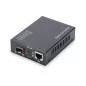 Media konwerter RJ45 10/100/1000Base-T na SFP 1000 Base-SX/LX (bez modułu SFP)  DN-82130