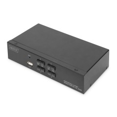 Przełącznik KVM 4 portowy HDMI, 4K 30Hz  DS-12880