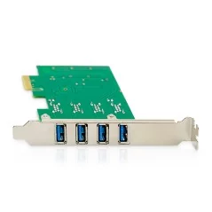 Karta rozszerzeń (Kontroler) USB 3.0 PCI Express 4xUSB 3.0  Chipset: VL805  DS-30226