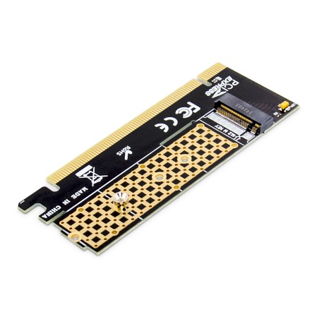 Karta rozszerzeń (Kontroler) M.2NVMe SSD PCIe 3.0 x16 SATA    DS-33171