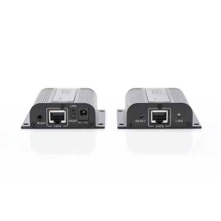 Przedłużacz/Extender HDMI do 50m po skrętce Cat.6/7 UTP, 1080p 60Hz FHD, HDCP 1.2, IR, audio(zestaw)  DS-55100-1