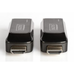 Mini Przedłużacz/Extender HDMI do 50m po skrętce Cat.6/7, 1080p 60Hz FHD, HDCP 1.2, z audio (zestaw)  DS-55203