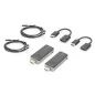 Przedłużacz/Extender HDMI bezprzewodowy 50m 1080p 60Hz FHD 5GHz, audio (zestaw)  DS-55318