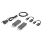 Przedłużacz/Extender HDMI prezentacyjny, bezprzewodowy 50m 1080p 60Hz 5GHz (zestaw)  DS-55319