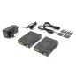 Przedłużacz/Extender HDMI 70m po skrętce Cat.5e/6/7 4K 60Hz PoC (Power over Cable) (zestaw)  DS-55506