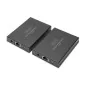 Przedłużacz/Extender KVM HDMI+USB 150m po Cat.5e UTP/IP 1080p FHD 60Hz audio (zestaw)  DS-55507