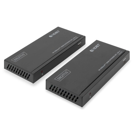 Przedłużacz/Extender HDMI HDBaseT 150m Cat.5e/6/7 4K 60Hz PoC (Power over Cable) IR audio (zestaw)  DS-55508