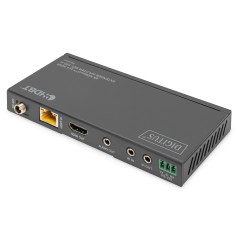 Przedłużacz/Extender splitter HDMI 150m 4K 60Hz EDID HDCP 2.2 PoC (Power over Cable)(zestaw)  DS-55510