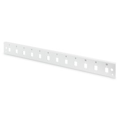 Płyta czołowa do światłowodowego panelu krosowego 12x LC duplex 1U (do DN-96200-QL), szary DN-96206-QL