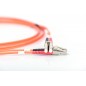 Kabel krosowy (patch cord) światłowodowy LC/LC, dplx, MM 50/125, OM2, LSOH, 2m, pomarańczowy DK-2533-02 Kabel krosowy (patch cord) światłowodowy LC/LC, dplx, MM 50/125, OM2, LSOH, 2m, pomarańczowy DK-2533-02