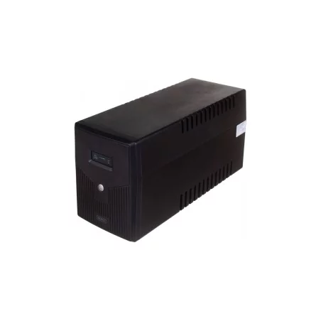 Zasilacz awaryjny UPS Line-Ineractive LED, 2000VA/1200W2x12V/9Ah, AVR, 4xSCHUKO, USB, RS232, RJ45 DN-170067