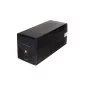 Zasilacz awaryjny UPS Line-Ineractive LED, 1000VA/600W2x12V/7Ah, AVR, 4xSCHUKO, USB, RS232, RJ45 DN-170065