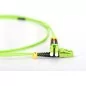 Kabel krosowy (patch cord) światłowodowy LC/LC, dplx, MM 50/125, OM5, LSOH, 10m, zielony DK-2533-10-5