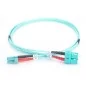 Kabel krosowy (patch cord) światłowodowy LC/SC, dplx, MM 50/125, OM3, LSOH, 5m, turkusowy DK-2532-05/3