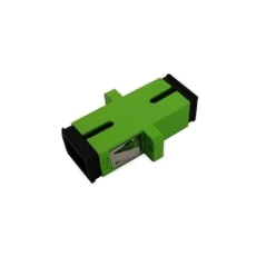 Adapter światłowodowy SC APC/SC APC, simplex, jednomodowy OS2, ceramiczna ferrula, zielony DN-96003-1APCSX