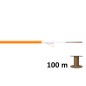 Kabel światłowodowy uniwersalny MM 8 włókien OM2 50/125, Dca, LSOH, 1500N, pomarańczowy, A/I-DQ(ZN)BH DK-35081-U/OR Szpula 100m