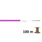 Kabel światłowodowy uniwersalny MM 12 włókien OM4 50/125, Dca, LSOH, 1500N, fioletowy, A/I-DQ(ZN)BH DK-35121-U/4-VI Szpula 100m