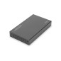 Obudowa USB 3.0 na dysk SSD/HDD 3.5" SATA III z zasilaczem, aluminiowa DA-71106