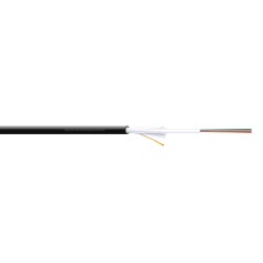 Kabel światłowodowy zewnętrzny  SM 24 włókna (2x12) 9/125 OS2 G652D, Fca PE, 1500N, czarny DK-B3924-O-SC-2
