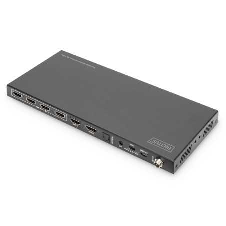 Przełącznik/Matrix HDMI 4/2-porty 4K 60Hz UHD HDRHDCP 2.2 EDID audio z pilotem DS-55509
