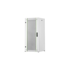 Szafa sieciowa stojąca Hyper Pro 19" 26U rack 600x600, drzwi przód szyba, szary, 1000kg DN-51001