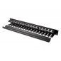 organizator kablowy 19" 1U dukt W/40xGł/70 czarny DN-97617 Digitus Professional