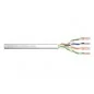 Kabel instalacyjny DIGITUS kat.5e, U/UTP, Eca, AWG 24/1, PVC, 100m, szary DK-1511-V-1-1