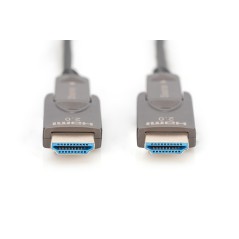 Kabel hybrydowy AOC HDMI 2.0 Premium High Speed Ethernet 4K60Hz UHD HDMI D/A HDMI D/A M/M czarny AK-330127-100-S