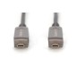 Kabel hybrydowy AOC HDMI 2.0 Premium High Speed Ethernet 4K60Hz UHD HDMI D/A HDMI D/A M/M czarny AK-330127-100-S