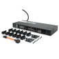 Listwa zasilająca SMART PDU 1U, wtyk zasilający IEC 60309 16A 1F, gniazda 12x typ IEX DN-POS-12IEX-1F16A-H