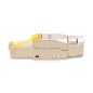 Wtyk modularny RJ45 kat.6A, PoE++, 10GbE, ekranowany, metalowy, beznarzędziowy, AWG 27-22,linka/drut DN-93638