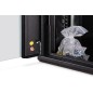 Szafa sieciowa wisząca Dynamic 19" 7U rack 600x450, drzwi szyba, czarny, niezłożona, 60kg DN-37101
