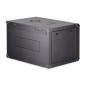Szafa sieciowa wisząca Dynamic 19" 7U rack 600x450, drzwi szyba, czarny, niezłożona, 60kg DN-37101