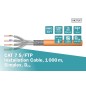 Kabel instalacyjny DIGITUS kat.7, S/FTP, Dca, AWG 23/1, LSOH, 1000m, pomarańczowy, szpula DK-1743-VH-10