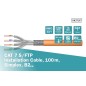 Kabel instalacyjny DIGITUS kat.7, S/FTP, B2ca, AWG 23/1, LSOH, 100m, pomarańczowy DK-1745-VH-1