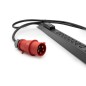 Listwa zasilająca SMART PDU 0U, wtyk IEC 60309 32A/400V, gniazda 24xC13 10A/250V, 6xC19 16A/250V,32A DN-IP2-V5-24C13-6C19