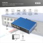 DIGITUS Przemysłowy 8 + 4 porty 10G uplink L3 zarządzany przełącznik Gigabit Ethernet PoE DN-651161