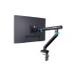 Ramię biurkowe pojedyncze z zaciskiem i sprężyną mechaniczną 1x LCD max. 35" 10kg VESA: 75x75, 100 Czarne DA-90469 Ramię biurkowe pojedyncze z zaciskiem i sprężyną mechaniczną 1x LCD max. 35" 10kg VESA: 75x75, 100 Czarne DA-90469
