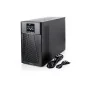 Zasilacz awaryjny UPS Online Tower 19" LCD 2000VA/2000W 4x12V/9Ah 8xC13 1xC14 USB RS232 RJ45 GŁ.460mm DN-170131